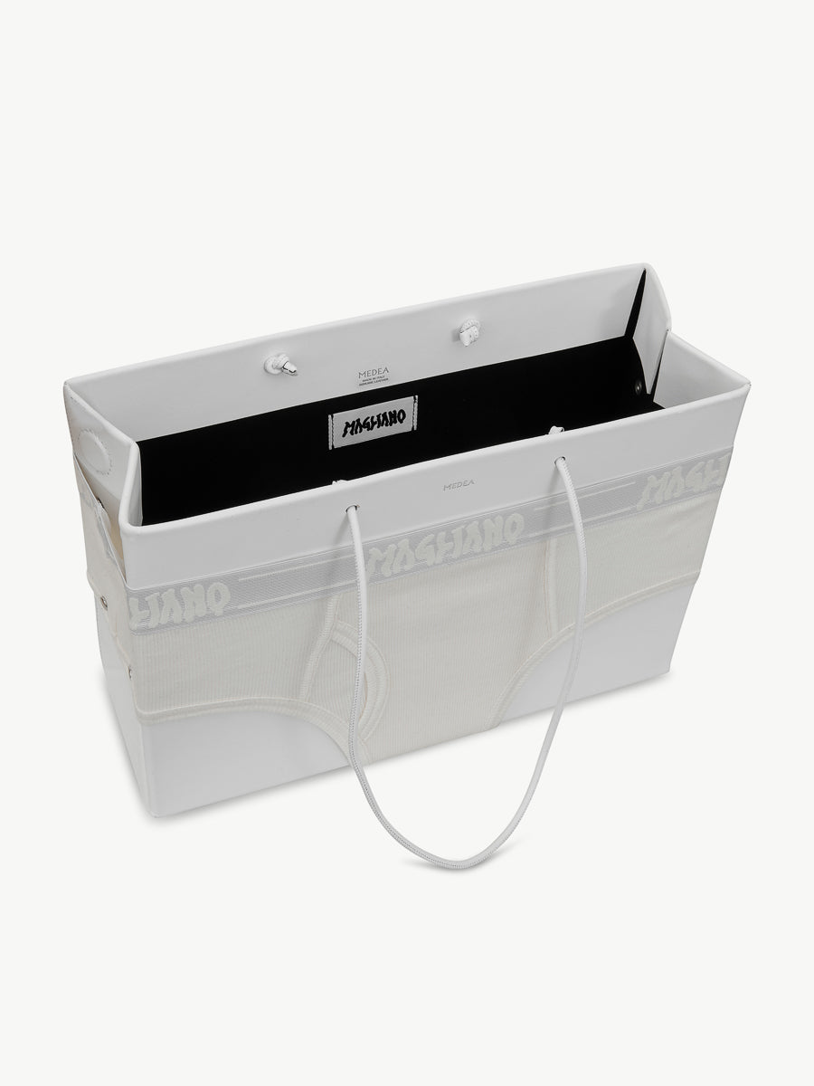 Magliano x Medea Big Mutanda Bag White