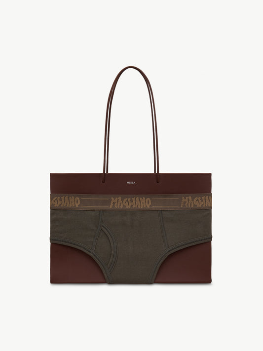 Magliano x Medea Big Mutanda Bag Brown