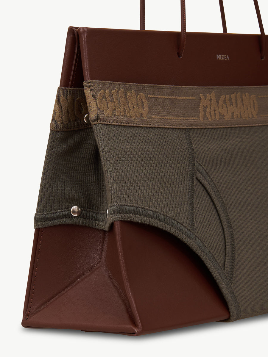 Magliano x Medea Big Mutanda Bag Brown