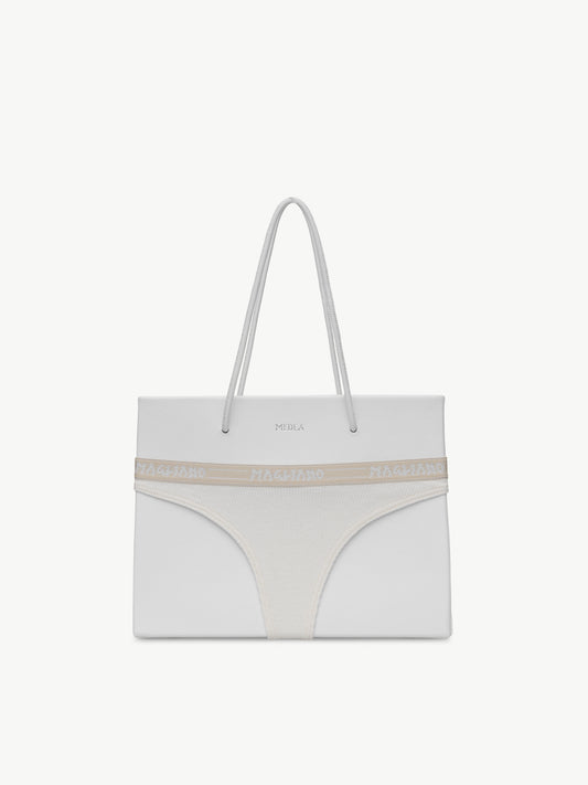 Magliano x Medea Small Mutanda Bag White