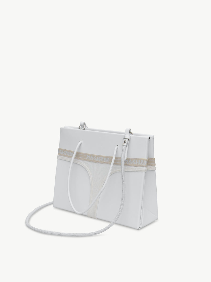 Magliano x Medea Small Mutanda Bag White