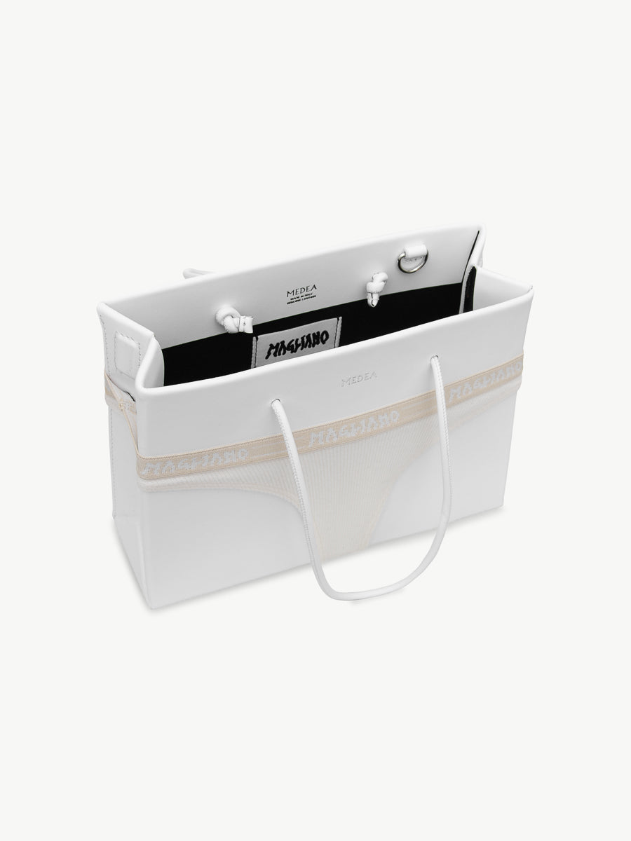 Magliano x Medea Small Mutanda Bag White