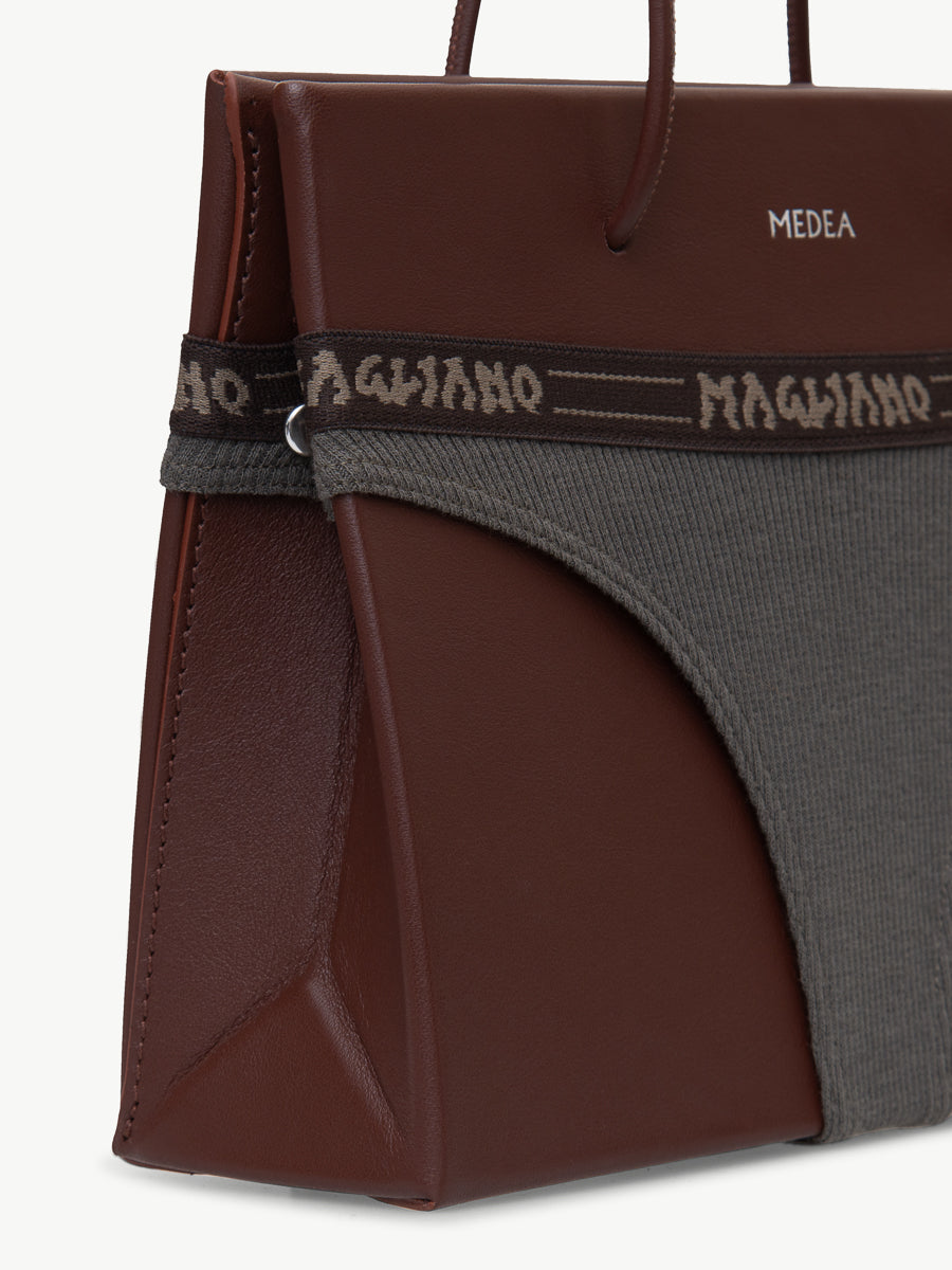 Magliano x Medea Small Mutanda Bag Brown