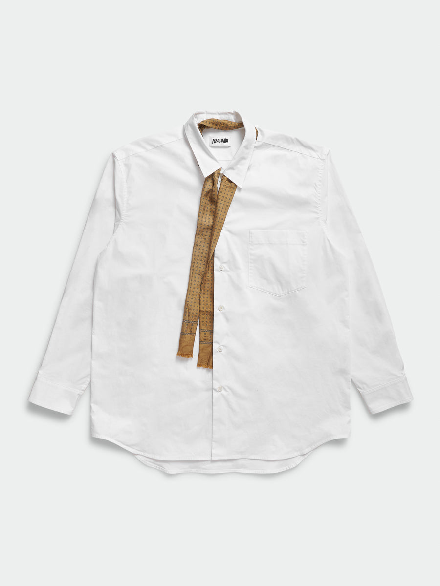 Crispy Penna Long Sleeve White