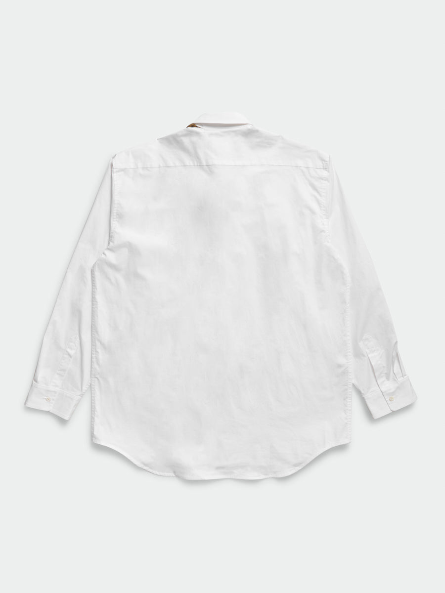 Crispy Penna Long Sleeve White