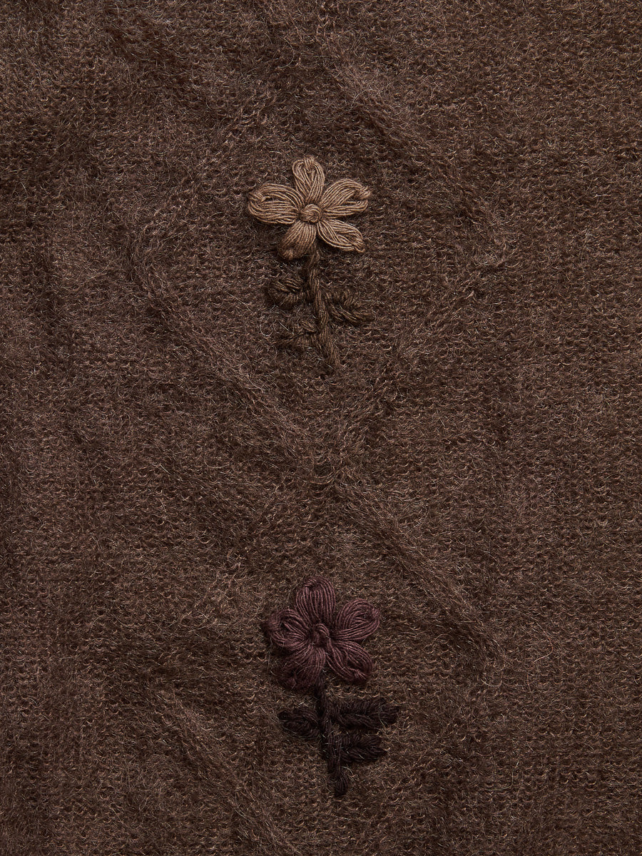 Cormagliano Scarf Brown - Magliano