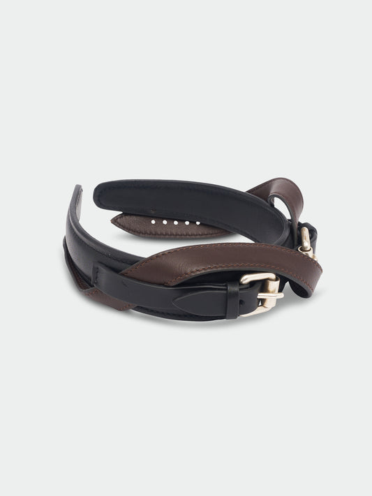 Leather Mess Cerchietto Black