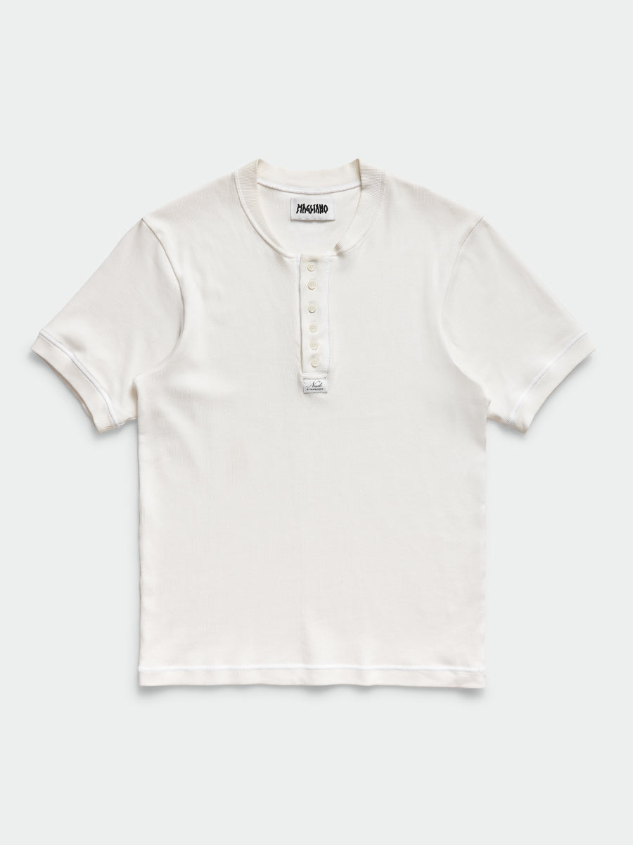 Nudo Small Serafino Tee White