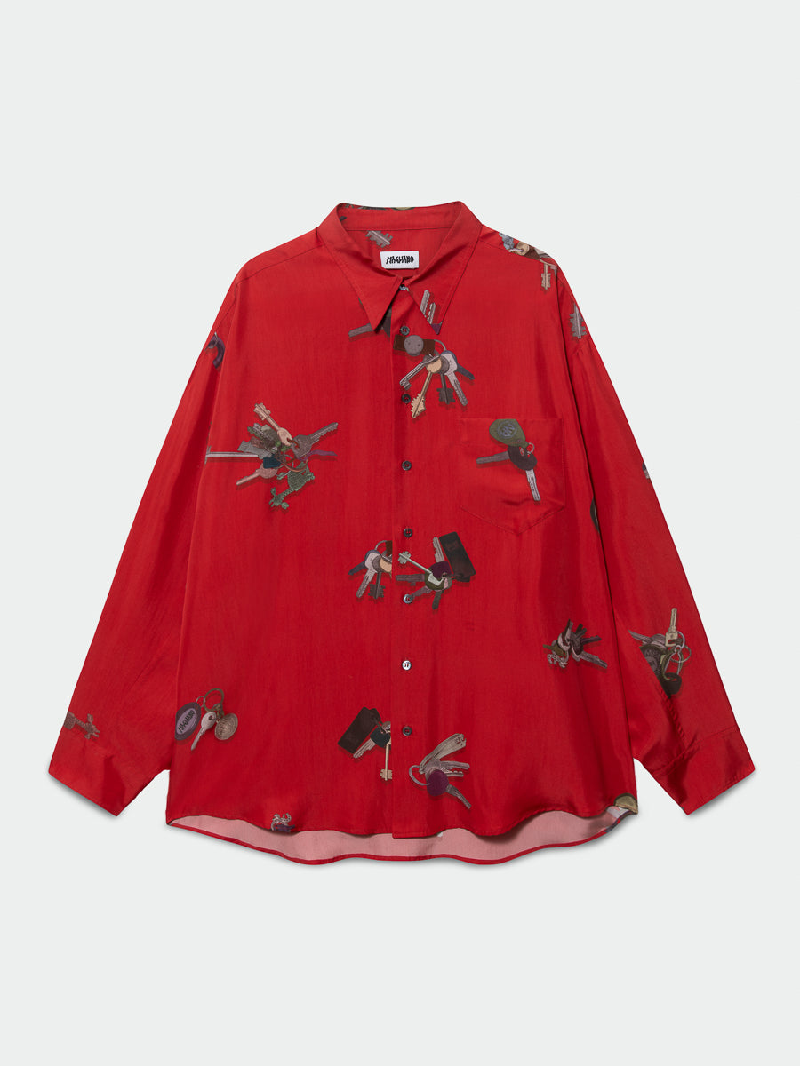 A Bunch Of Keys Shirt Red