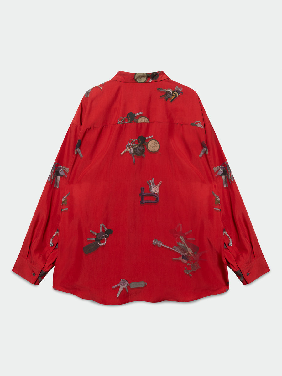 A Bunch Of Keys Shirt Red