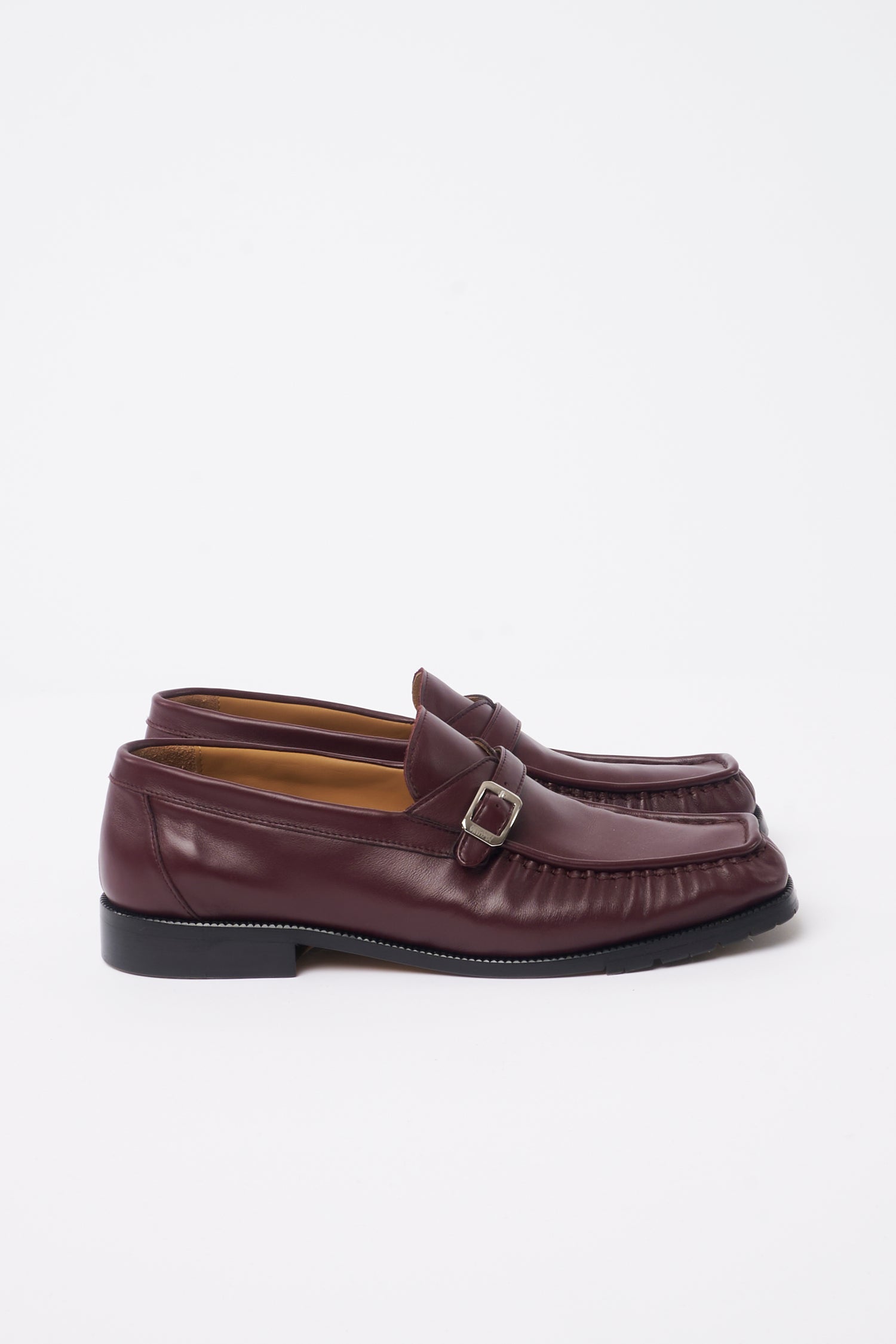 Classic Mocasso Belt Burgundy