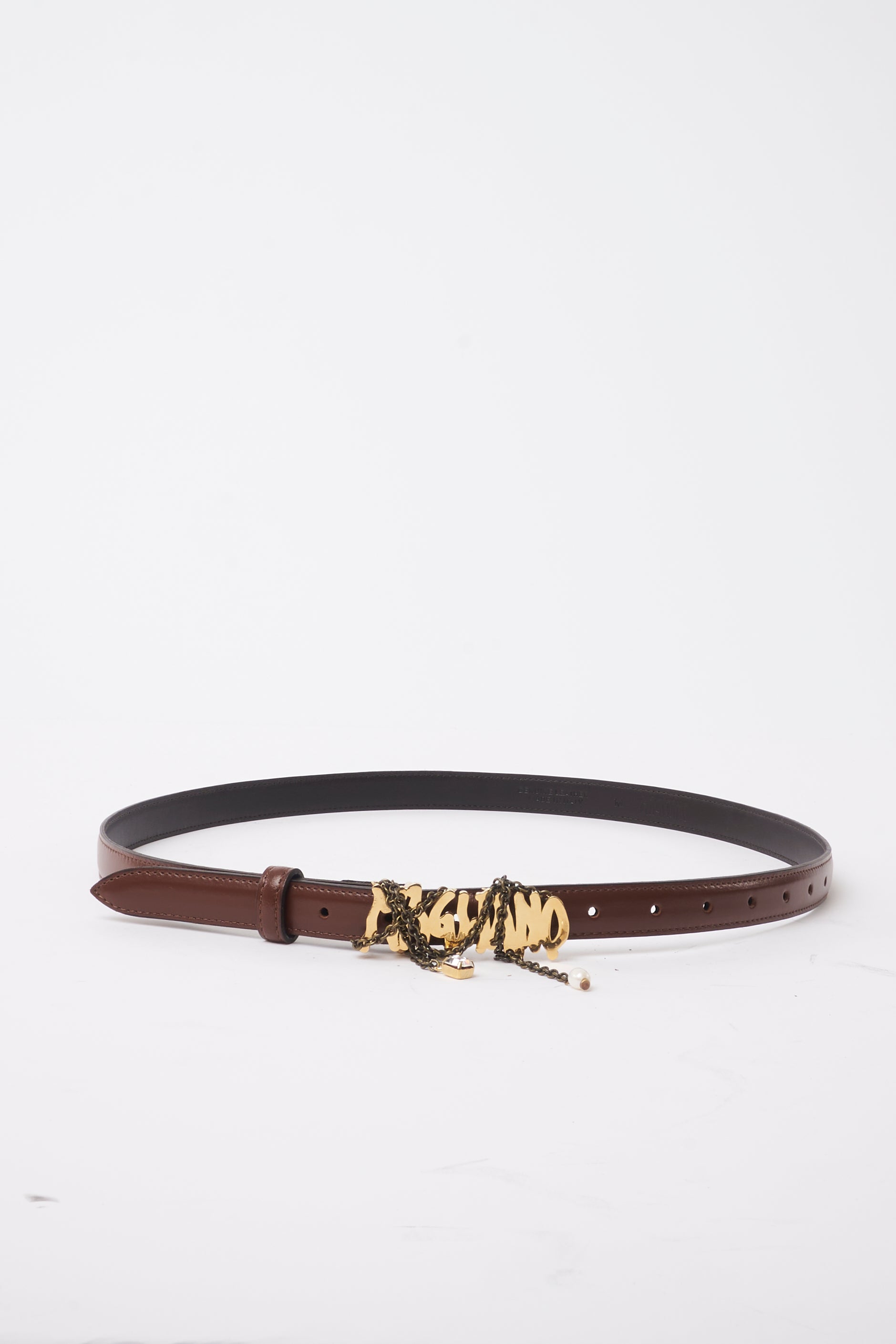 Magliano Slim Belt Light Brown